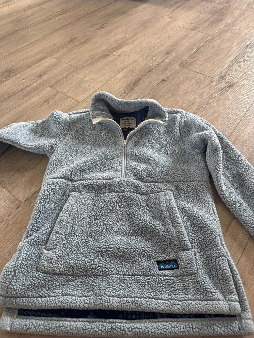 KAVU WOMEN'S SNOWPACK FLEECE PULLOVER - Picture 2 of 6